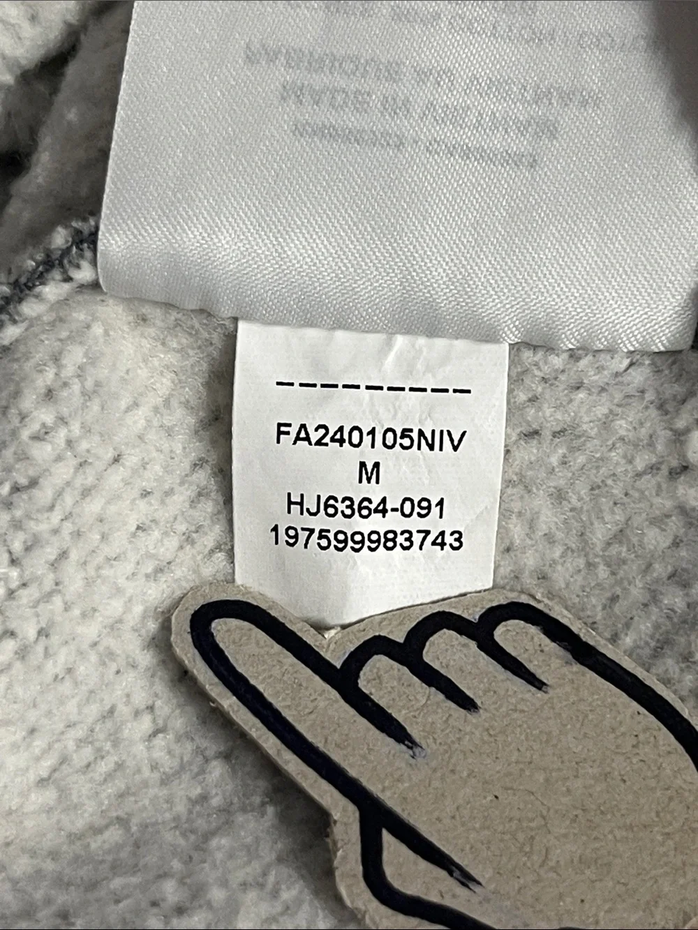 Jordan Gray Pullover Hoodie with Gold Logo